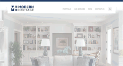Desktop Screenshot of modernheritage.com